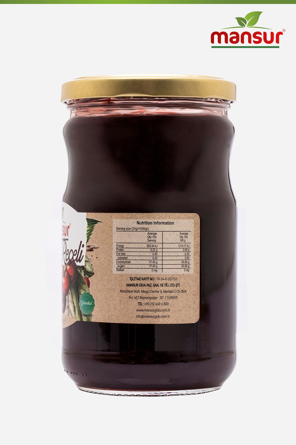 Vişne Reçeli 380 gr