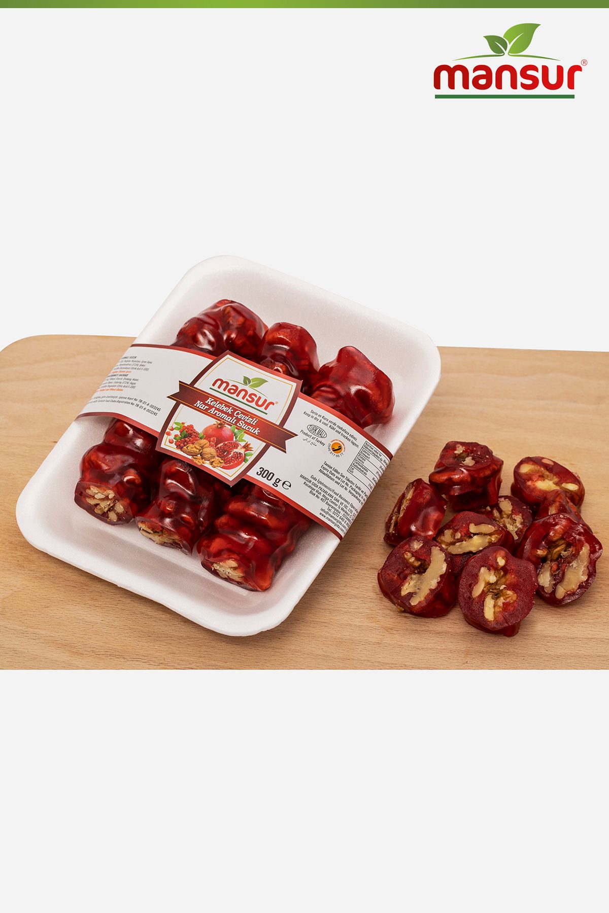 Cevizli Kelebek Sucuk Narlı 300 Gr