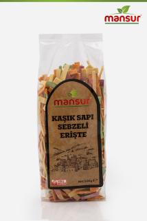 Kaşık Sapı Sebzeli Erişte 500 Gr